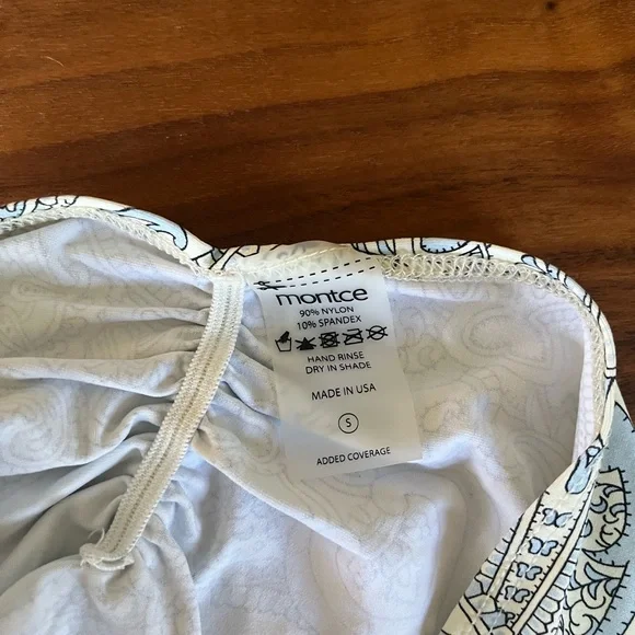 NWOT Montce Paisley Print Bikini Bottoms - Picture 4 of 4